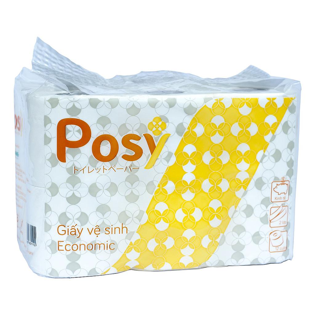 Giấy VS Posy 2 lớp có lõi 12 cuộn/ dây