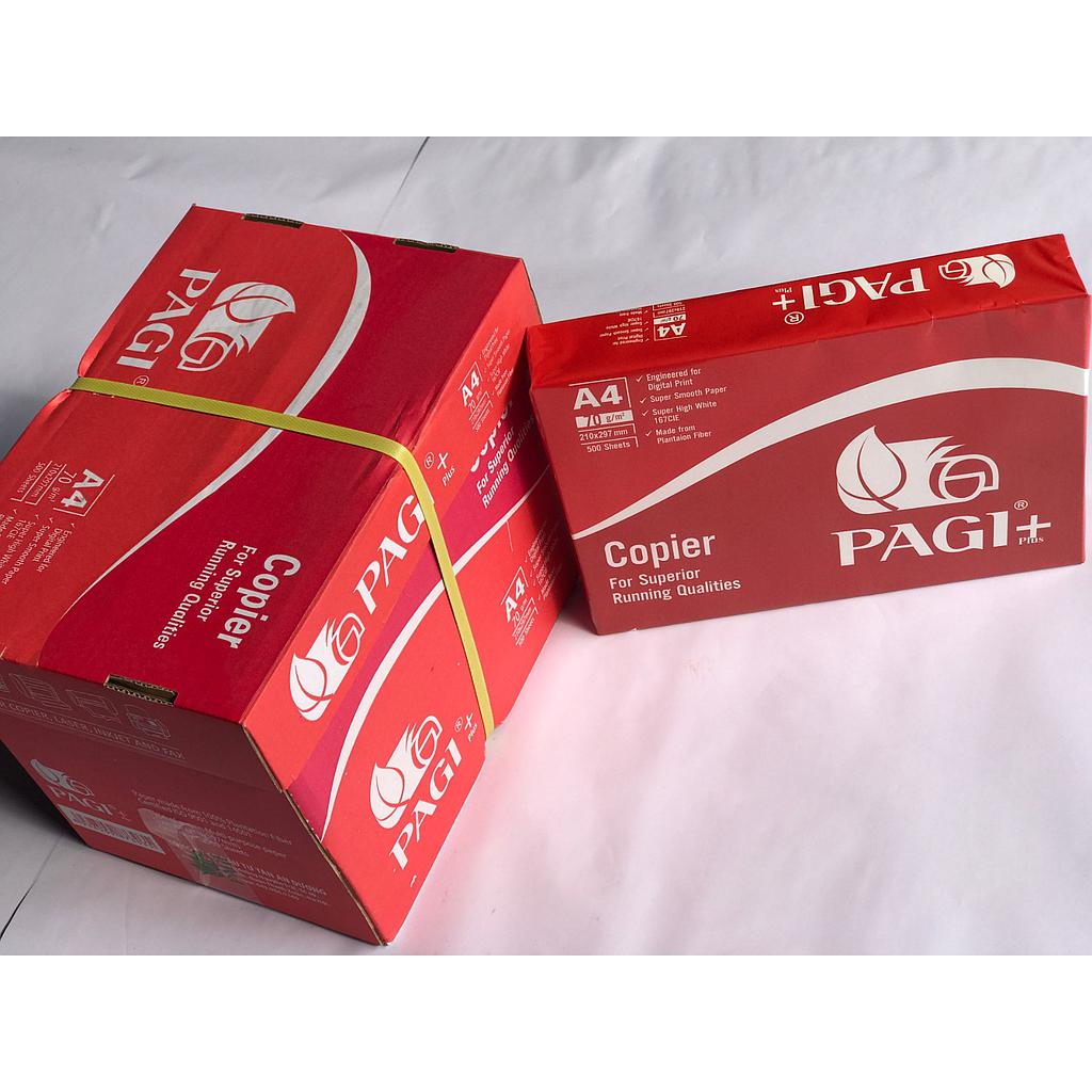 Giấy in A4 Pagi ĐL 73 thùng vỏ đỏ